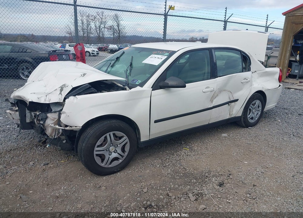 2005 CHEVROLET MALIBU VIN: 1G1ZS52F95F143428