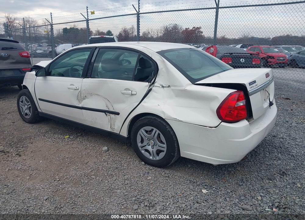 2005 CHEVROLET MALIBU VIN: 1G1ZS52F95F143428