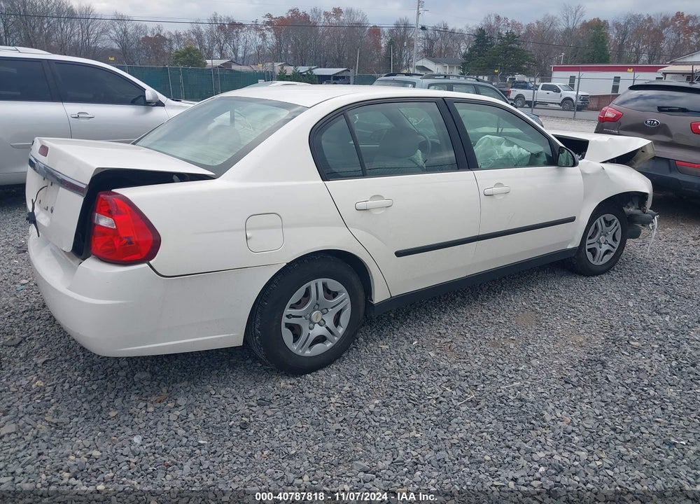 2005 CHEVROLET MALIBU VIN: 1G1ZS52F95F143428