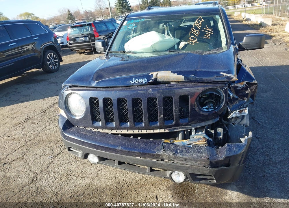 2017 JEEP PATRIOT HIGH ALTITUDE FWD VIN: 1C4NJPFA5HD202915