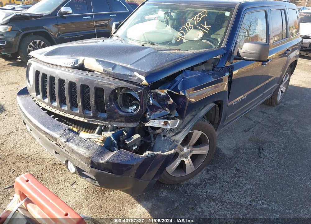 2017 JEEP PATRIOT HIGH ALTITUDE FWD VIN: 1C4NJPFA5HD202915