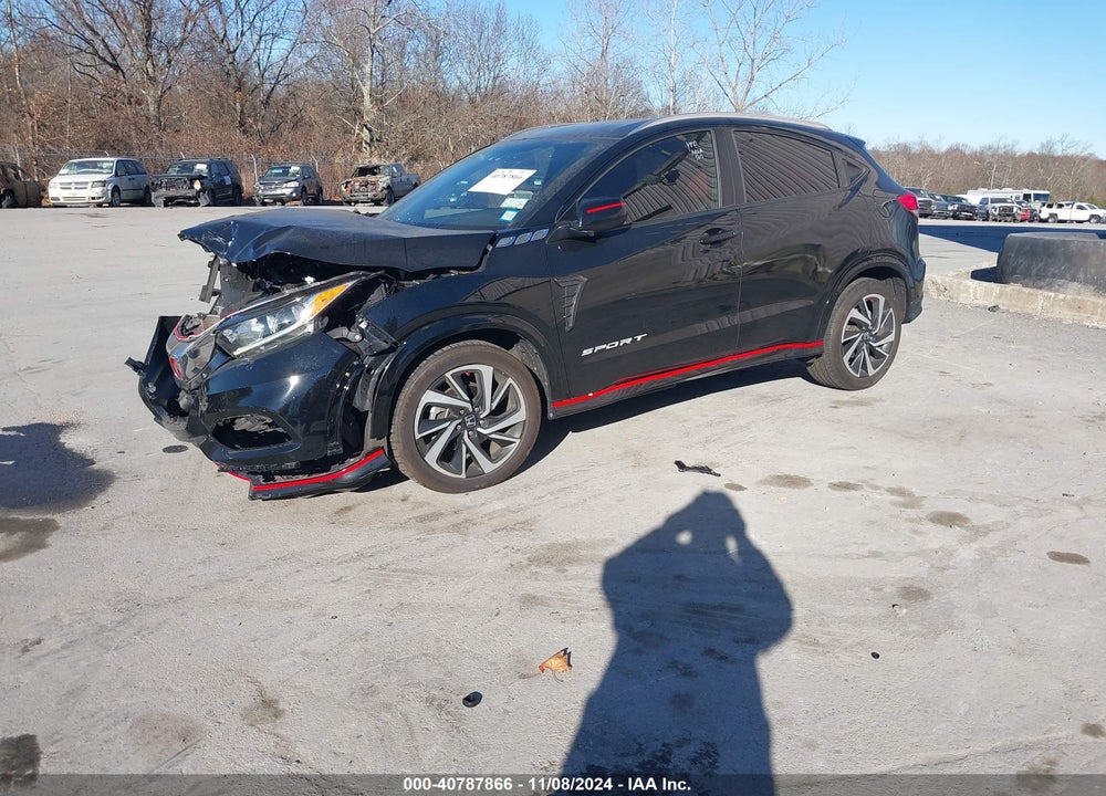 2019 HONDA HR-V SPORT VIN: 3CZRU6H10KG724047