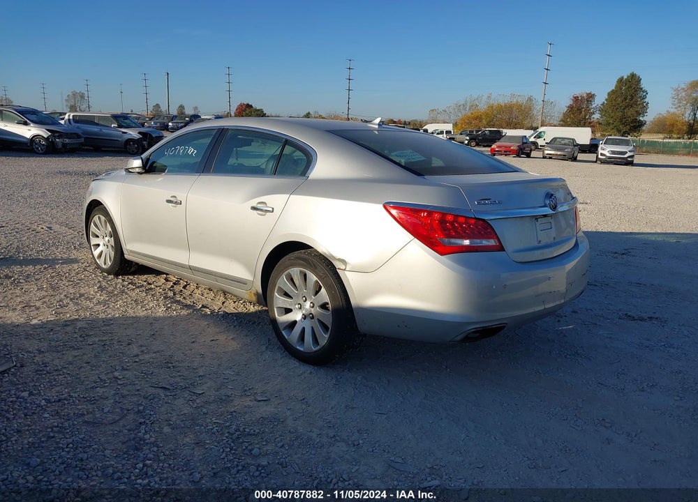 2014 BUICK LACROSSE LEATHER GROUP VIN: 1G4GC5G32EF259799