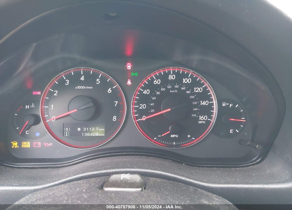 2008 SUBARU OUTBACK 2.5XT LIMITED VIN: 4S4BP63CX86315857
