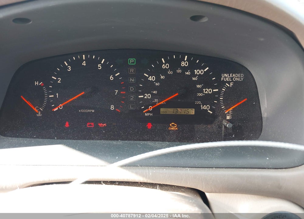 1999 LEXUS ES 300 VIN: JT8BF28G4X5071041