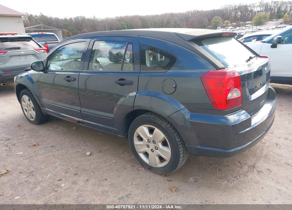 2007 DODGE CALIBER SXT VIN: 1B3HB48BX7D146467