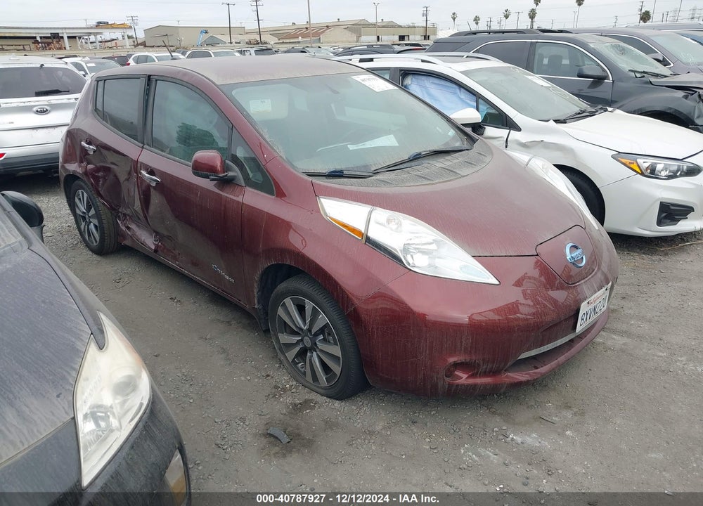 2016 NISSAN LEAF SV VIN: 1N4BZ0CP7GC301063