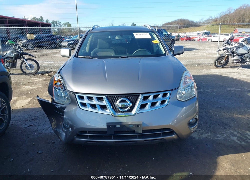 2013 NISSAN ROGUE SV VIN: JN8AS5MV4DW628460