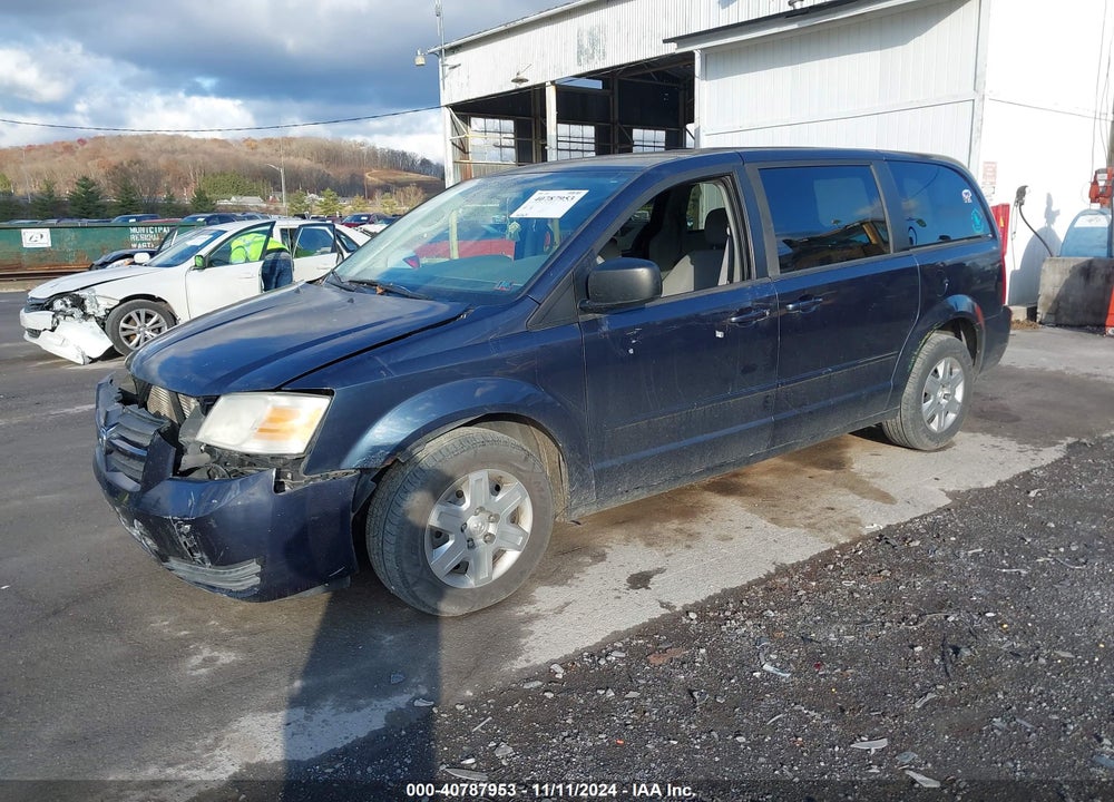 2009 DODGE GRAND CARAVAN SE VIN: 1D8HN44E89B512321