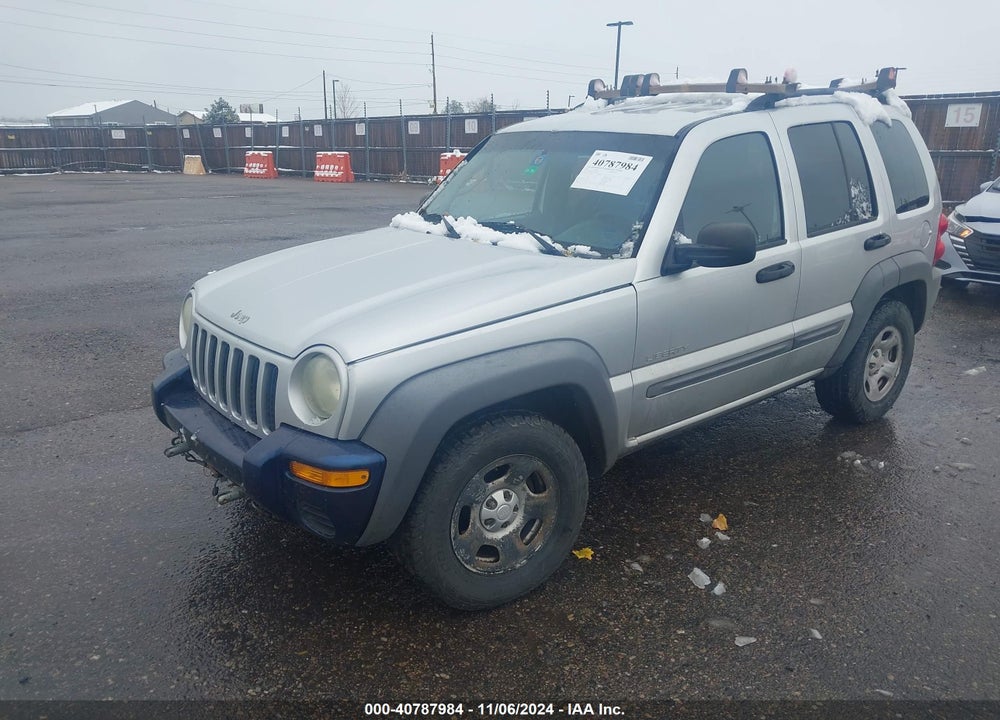 2004 JEEP LIBERTY SPORT VIN: 1J4GL48K24W218733