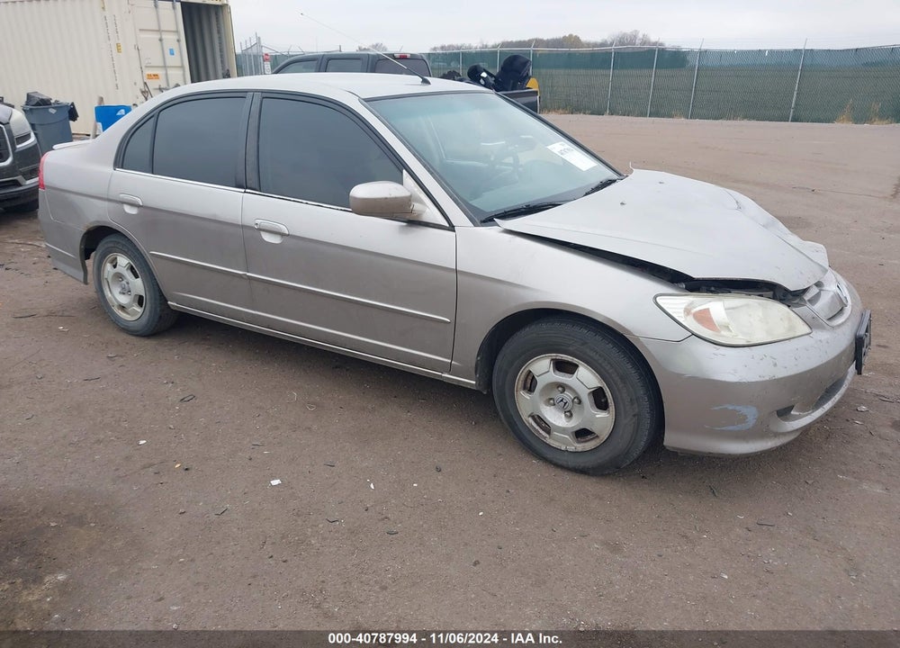 2005 HONDA CIVIC HYBRID VIN: JHMES96665S007982