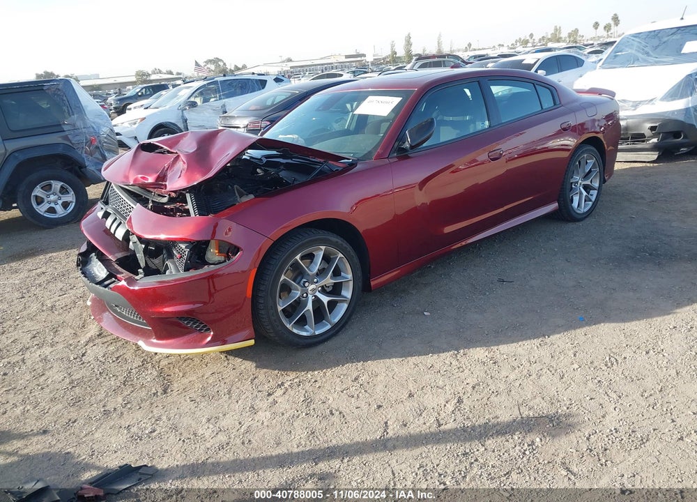 2023 DODGE CHARGER GT VIN: 2C3CDXHG1PH649263