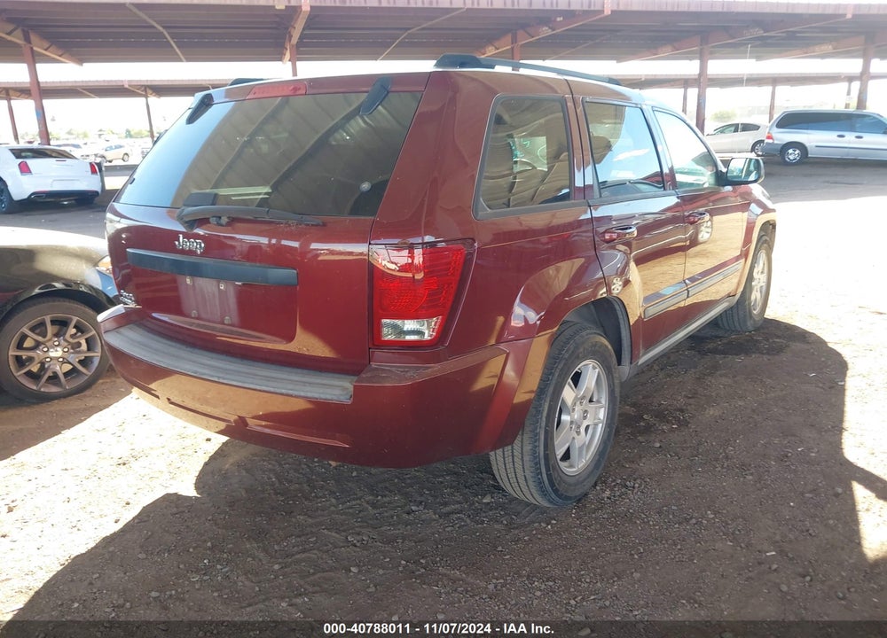 2007 JEEP GRAND CHEROKEE LAREDO VIN: 1J8GR48K97C596826