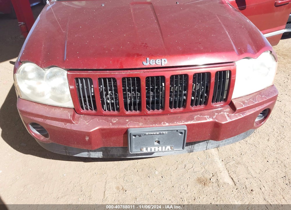 2007 JEEP GRAND CHEROKEE LAREDO VIN: 1J8GR48K97C596826