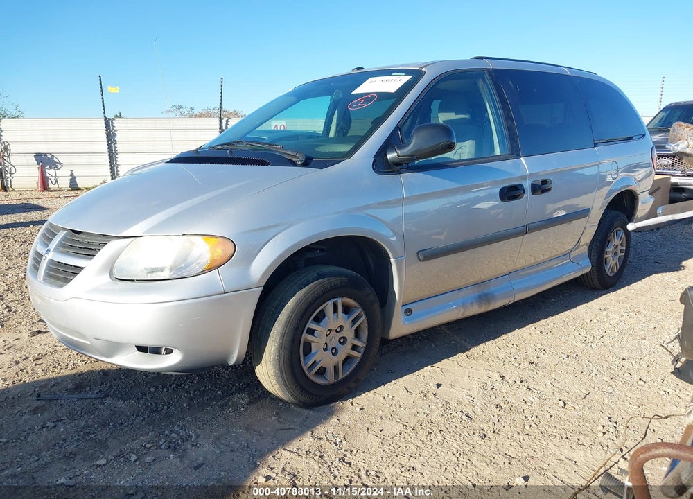 2007 DODGE GRAND CARAVAN SE VIN: 1D4GP24R87B249226