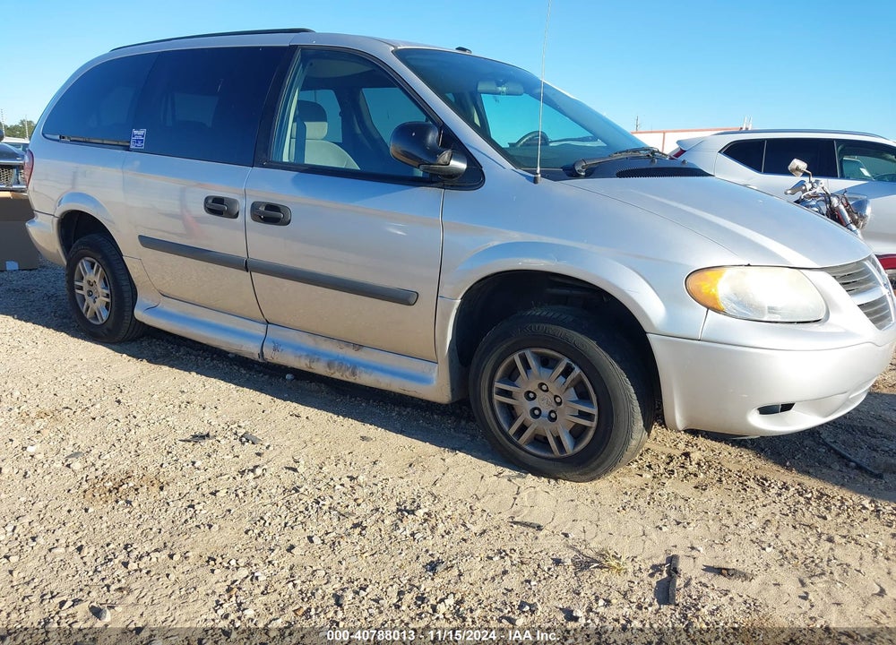 2007 DODGE GRAND CARAVAN SE VIN: 1D4GP24R87B249226