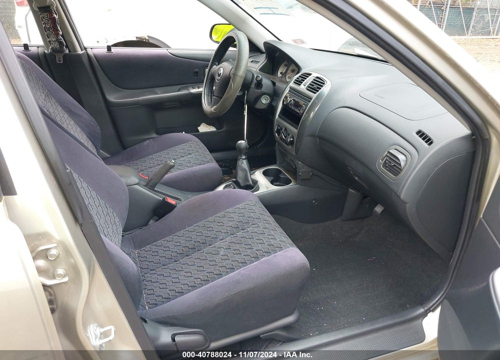 2003 MAZDA PROTEGE DX/ES/LX VIN: JM1BJ225X30107314