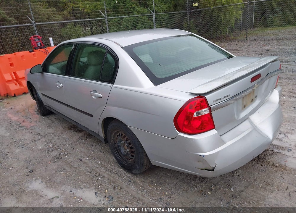 2005 CHEVROLET MALIBU VIN: 1G1ZS52F15F114067