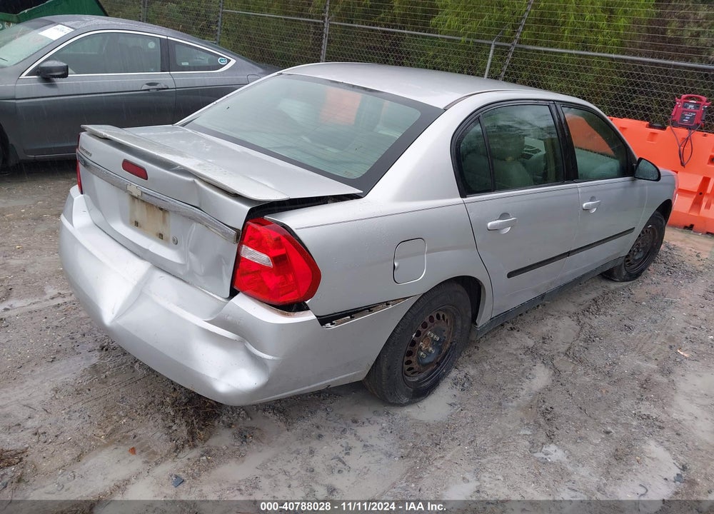 2005 CHEVROLET MALIBU VIN: 1G1ZS52F15F114067