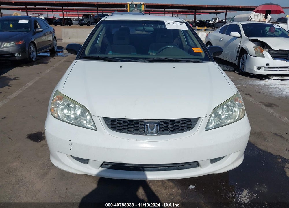 2005 HONDA CIVIC LX VIN: 1HGEM22515L023535