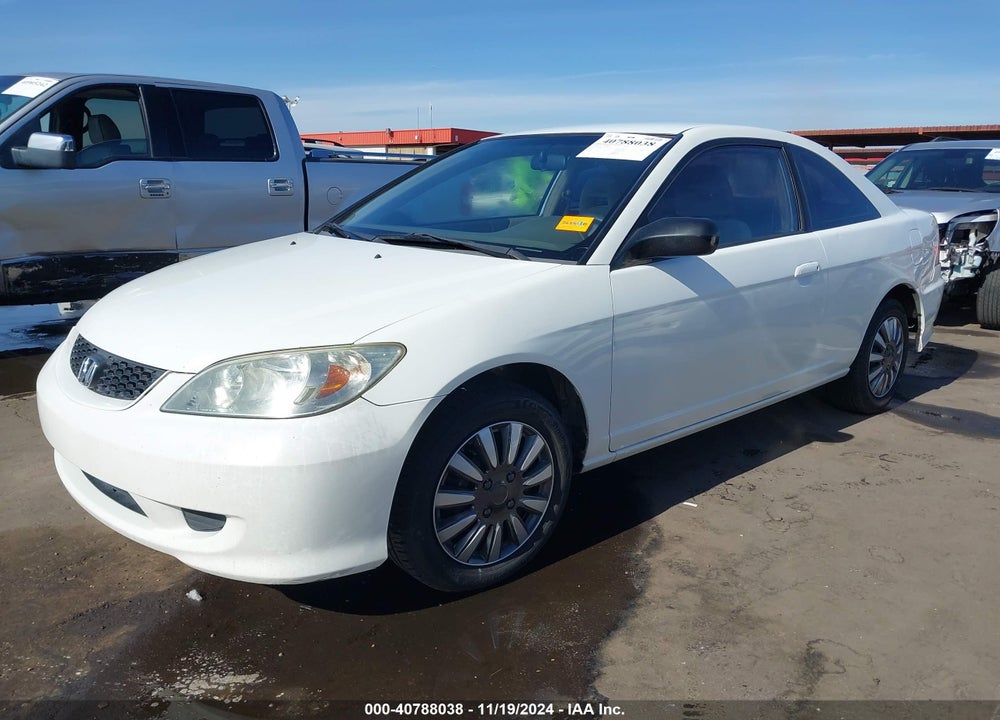2005 HONDA CIVIC LX VIN: 1HGEM22515L023535