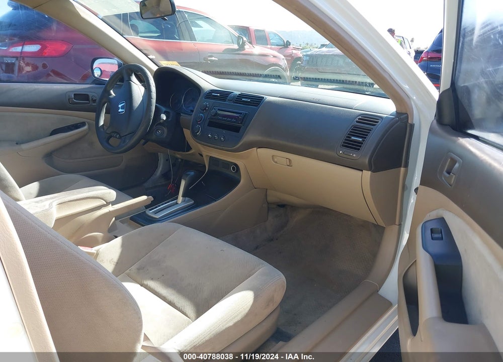 2005 HONDA CIVIC LX VIN: 1HGEM22515L023535