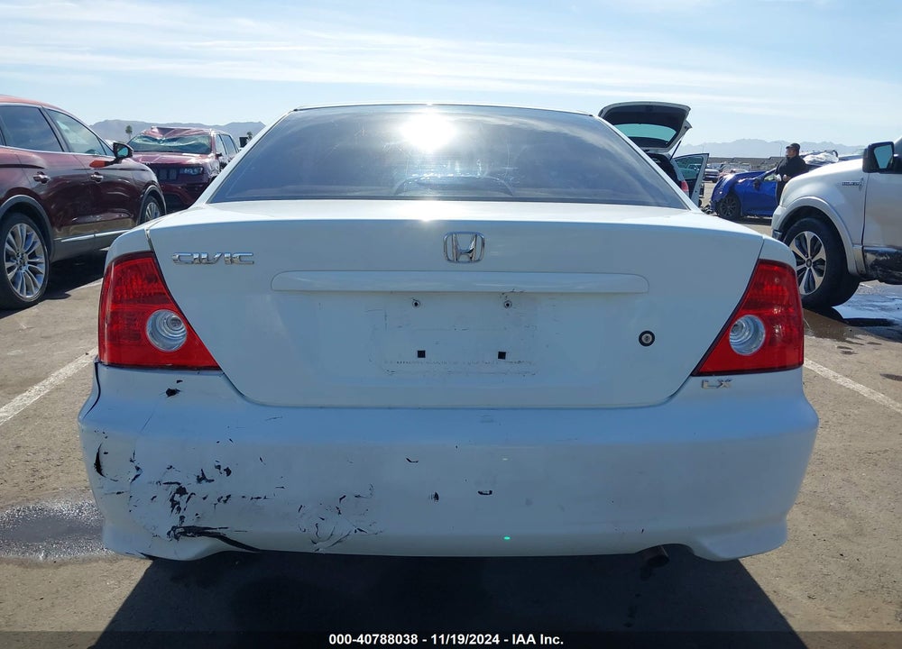 2005 HONDA CIVIC LX VIN: 1HGEM22515L023535