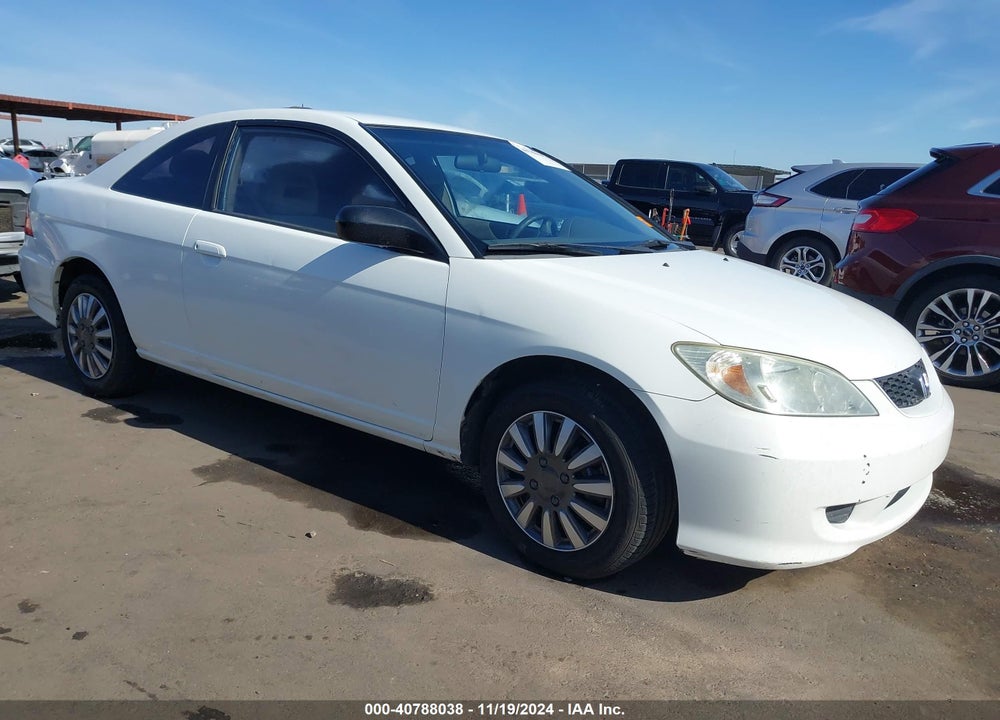 2005 HONDA CIVIC LX VIN: 1HGEM22515L023535