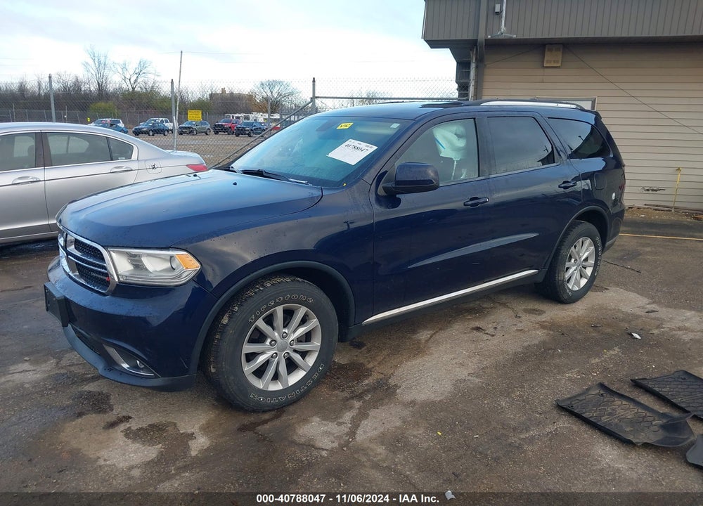 2014 DODGE DURANGO SXT VIN: 1C4RDJAGXEC349458
