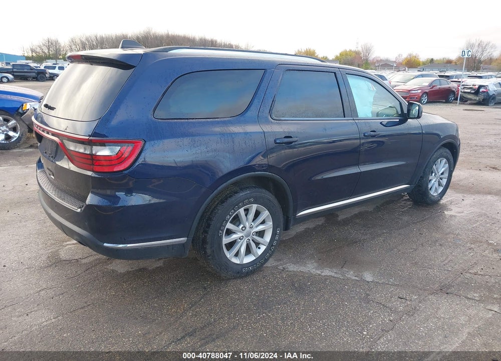 2014 DODGE DURANGO SXT VIN: 1C4RDJAGXEC349458