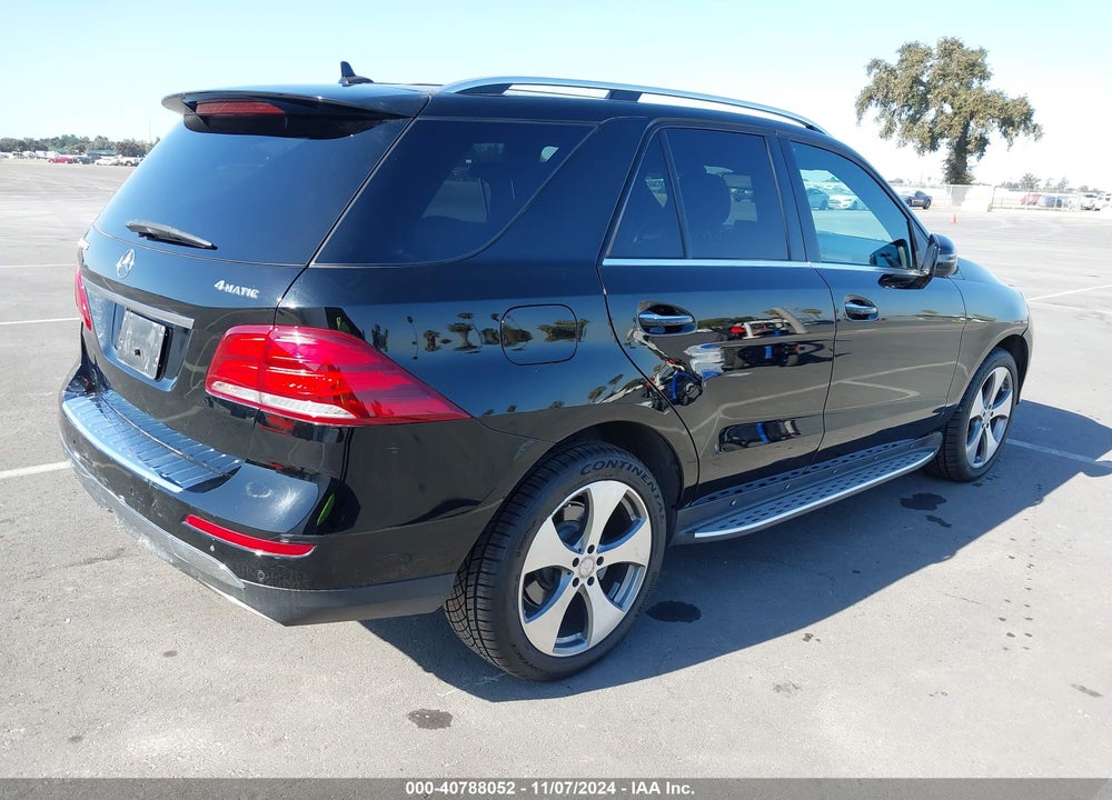 2016 MERCEDES-BENZ GLE 350 4MATIC VIN: 4JGDA5HBXGA758896