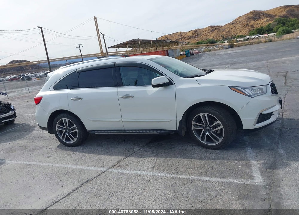 2018 ACURA MDX ADVANCE PACKAGE VIN: 5J8YD4H83JL023945