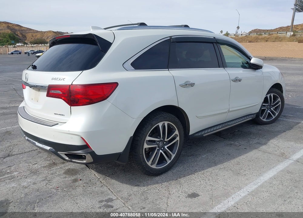 2018 ACURA MDX ADVANCE PACKAGE VIN: 5J8YD4H83JL023945