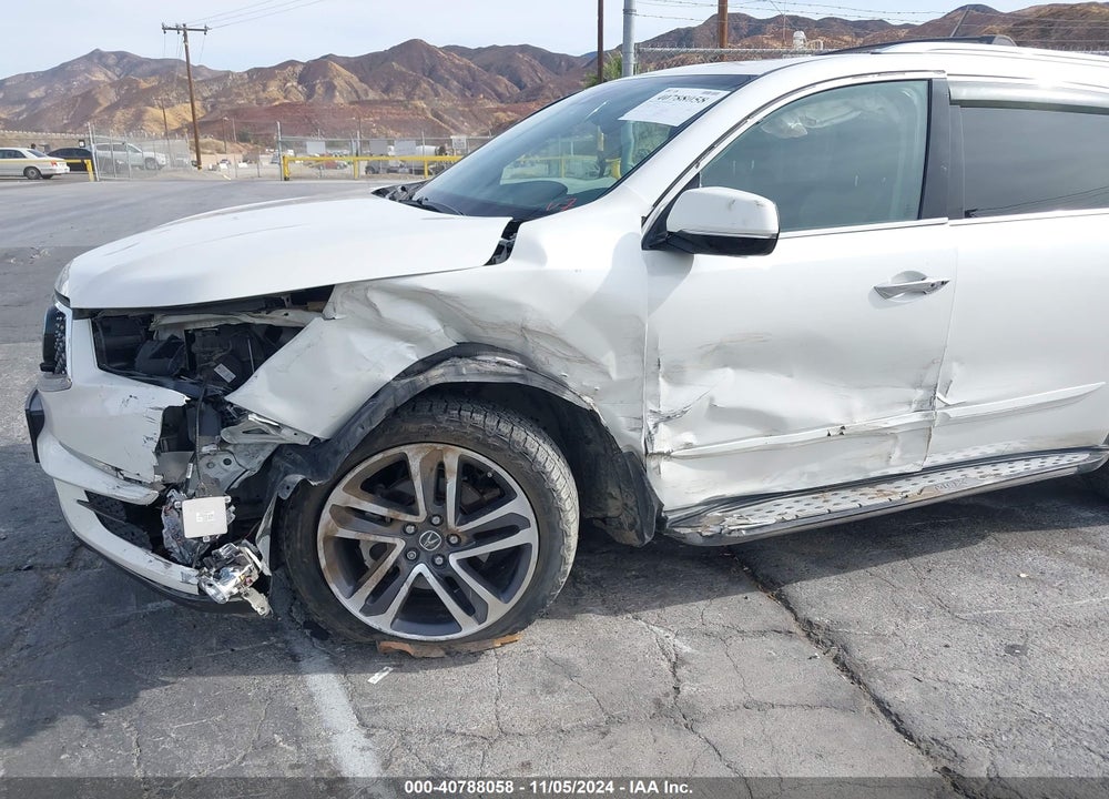 2018 ACURA MDX ADVANCE PACKAGE VIN: 5J8YD4H83JL023945