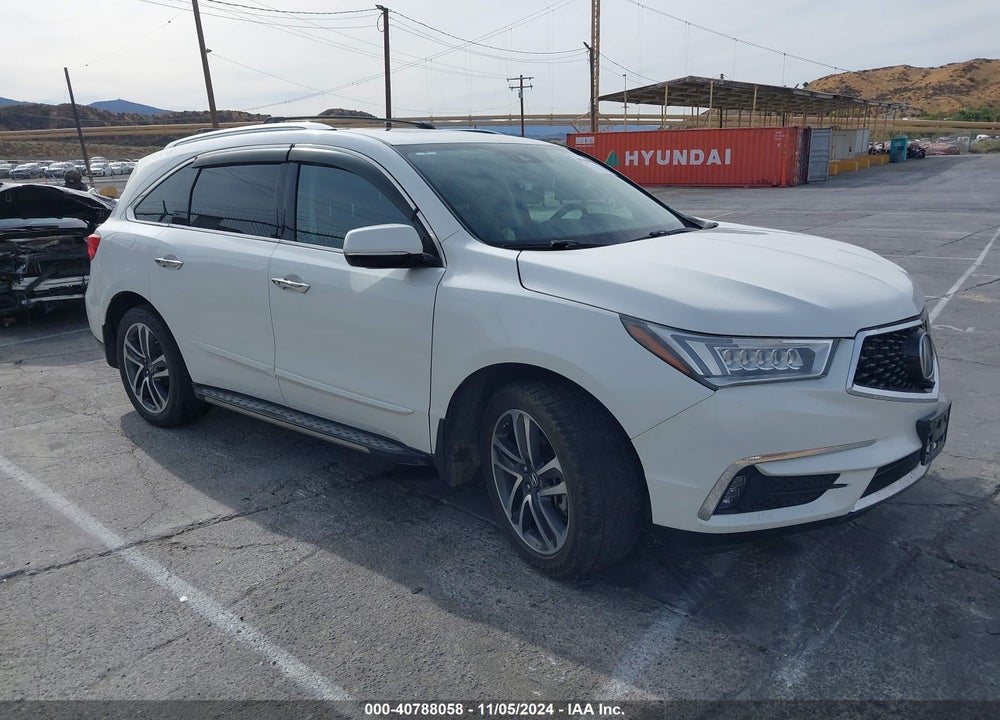 2018 ACURA MDX ADVANCE PACKAGE VIN: 5J8YD4H83JL023945