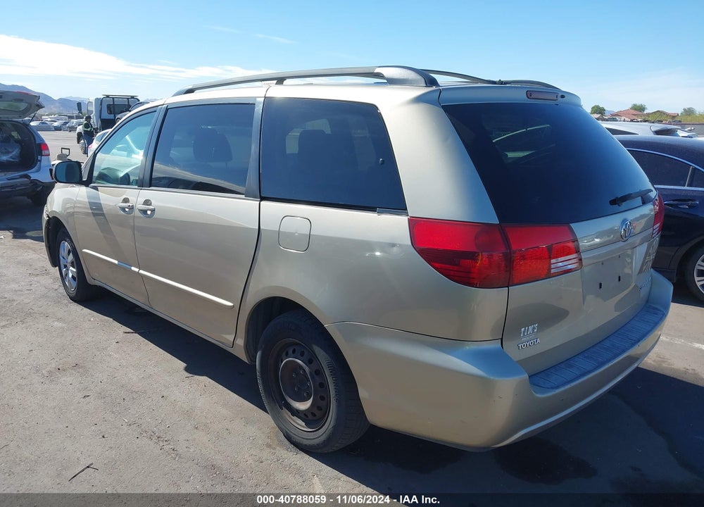 2004 TOYOTA SIENNA LE VIN: 5TDZA23C44S135247