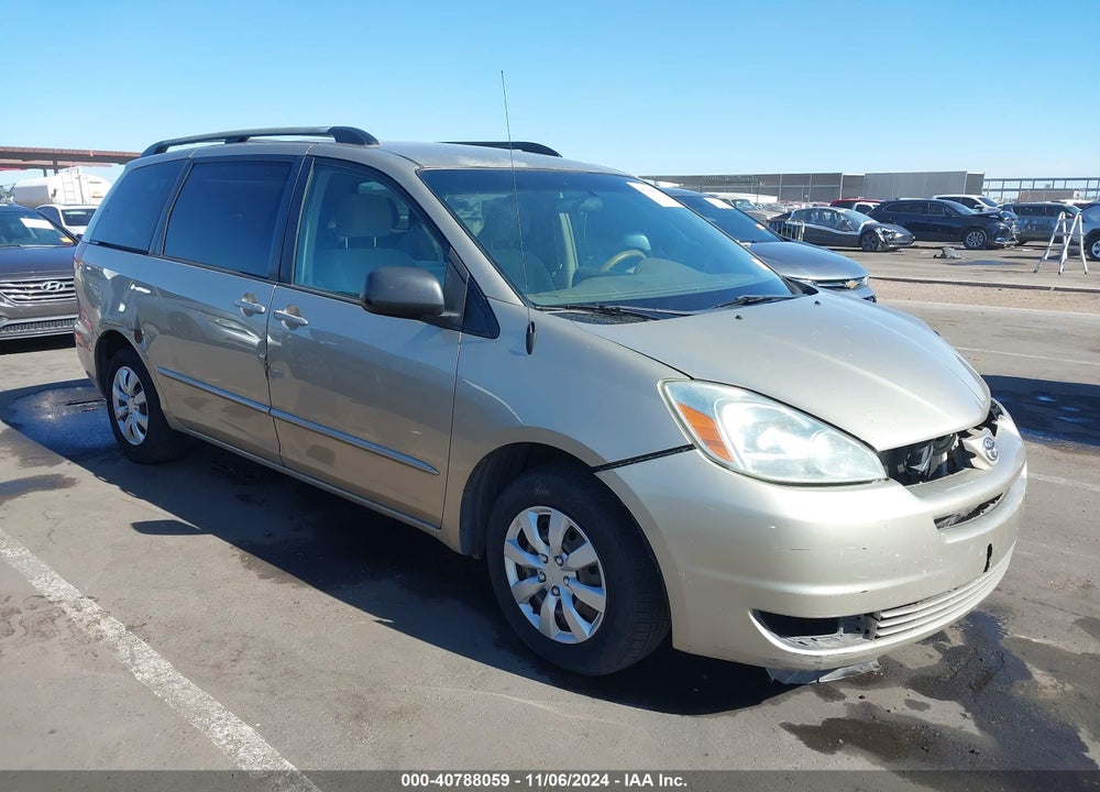 2004 TOYOTA SIENNA LE VIN: 5TDZA23C44S135247