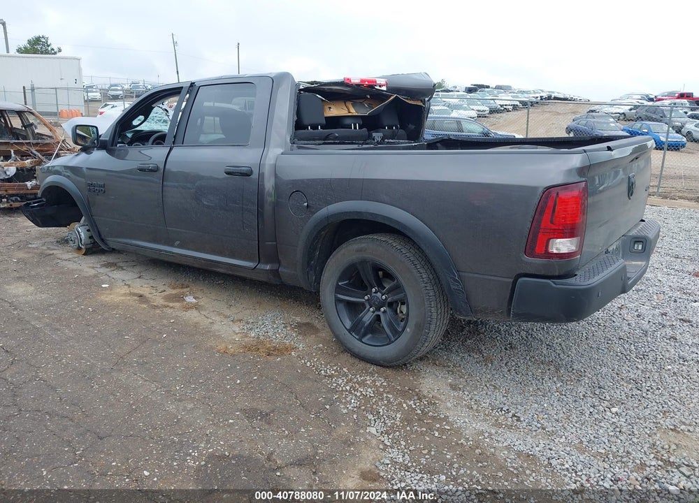 2024 RAM 1500 CLASSIC WARLOCK 4X4 5'7 BOX VIN: 1C6RR7LG8RS143561