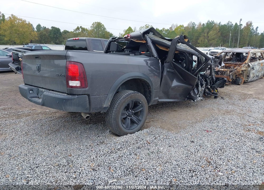 2024 RAM 1500 CLASSIC WARLOCK 4X4 5'7 BOX VIN: 1C6RR7LG8RS143561