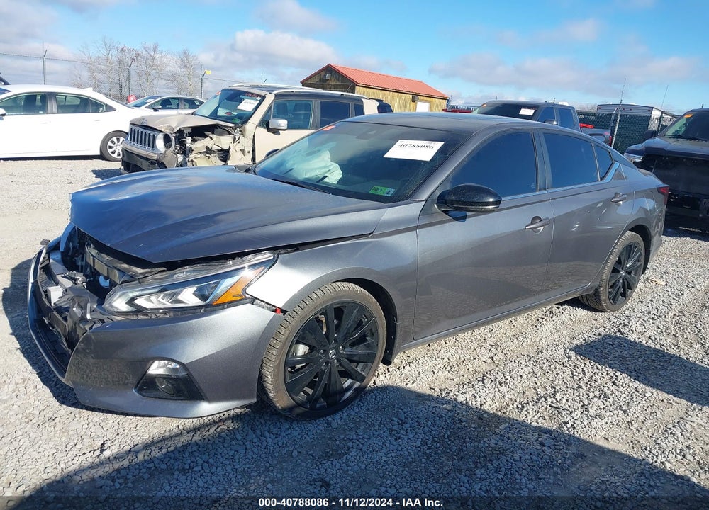 2022 NISSAN ALTIMA SR FWD VIN: 1N4BL4CV6NN379505