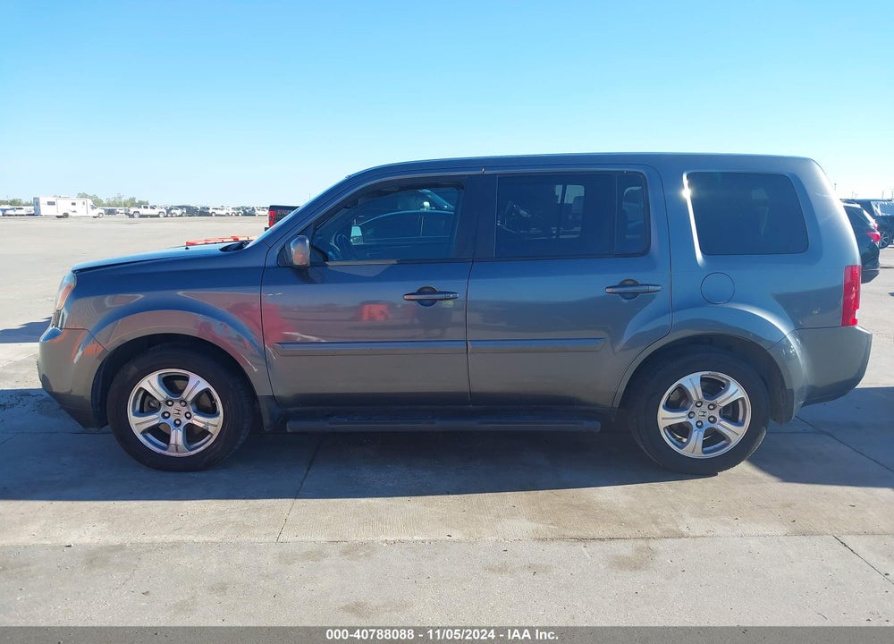 2012 HONDA PILOT EX-L VIN: 5FNYF3H51CB003675