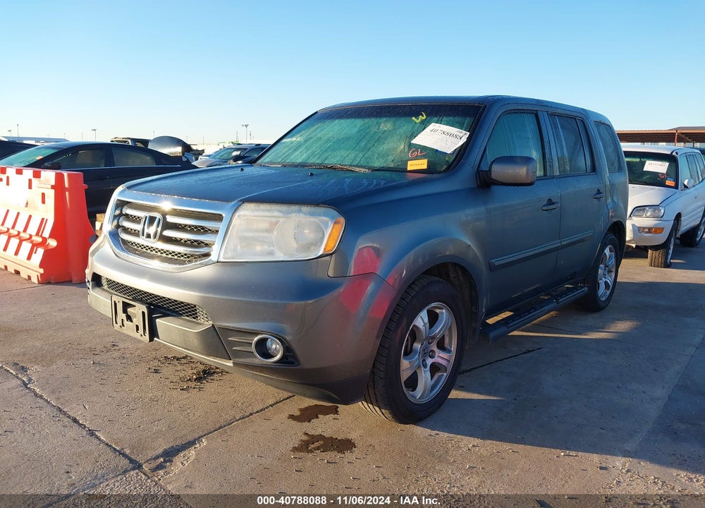 2012 HONDA PILOT EX-L VIN: 5FNYF3H51CB003675