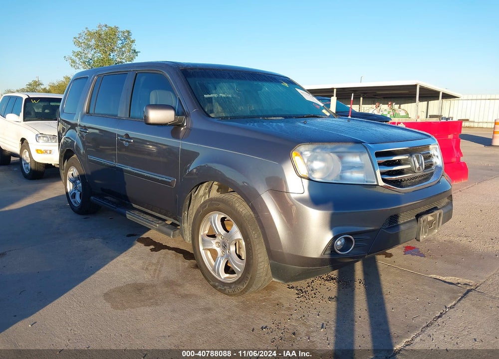 2012 HONDA PILOT EX-L VIN: 5FNYF3H51CB003675