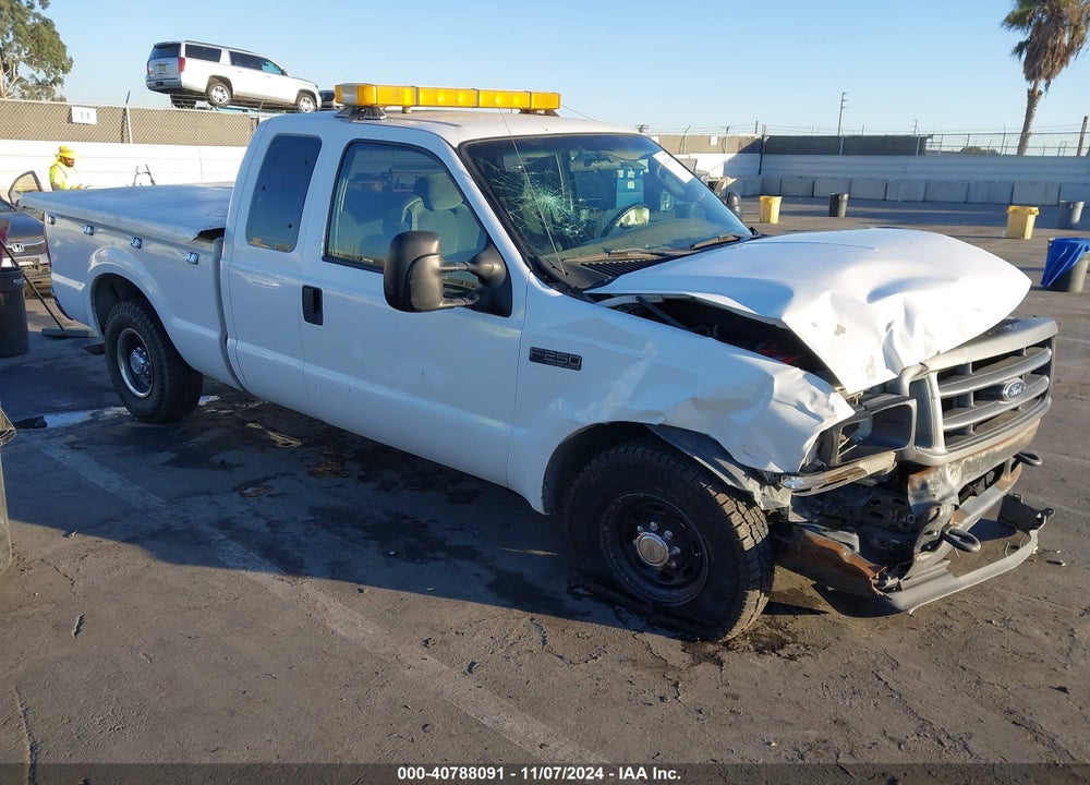 2004 FORD F-250 LARIAT/XL/XLT VIN: 1FTNX20L04EC87727