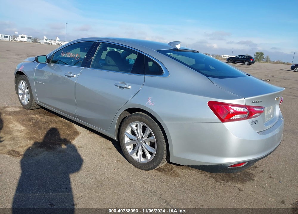 2020 CHEVROLET MALIBU FWD LT VIN: 1G1ZD5ST2LF051073