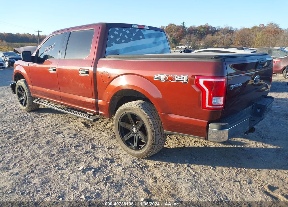 2016 FORD F-150 XLT VIN: 1FTEW1EF9GFB12942