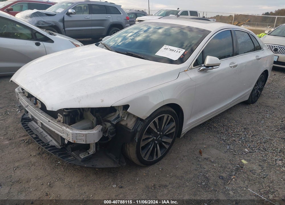 2017 LINCOLN MKZ SELECT VIN: 3LN6L5C96HR614812
