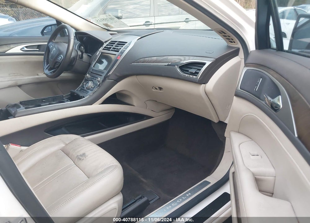 2017 LINCOLN MKZ SELECT VIN: 3LN6L5C96HR614812