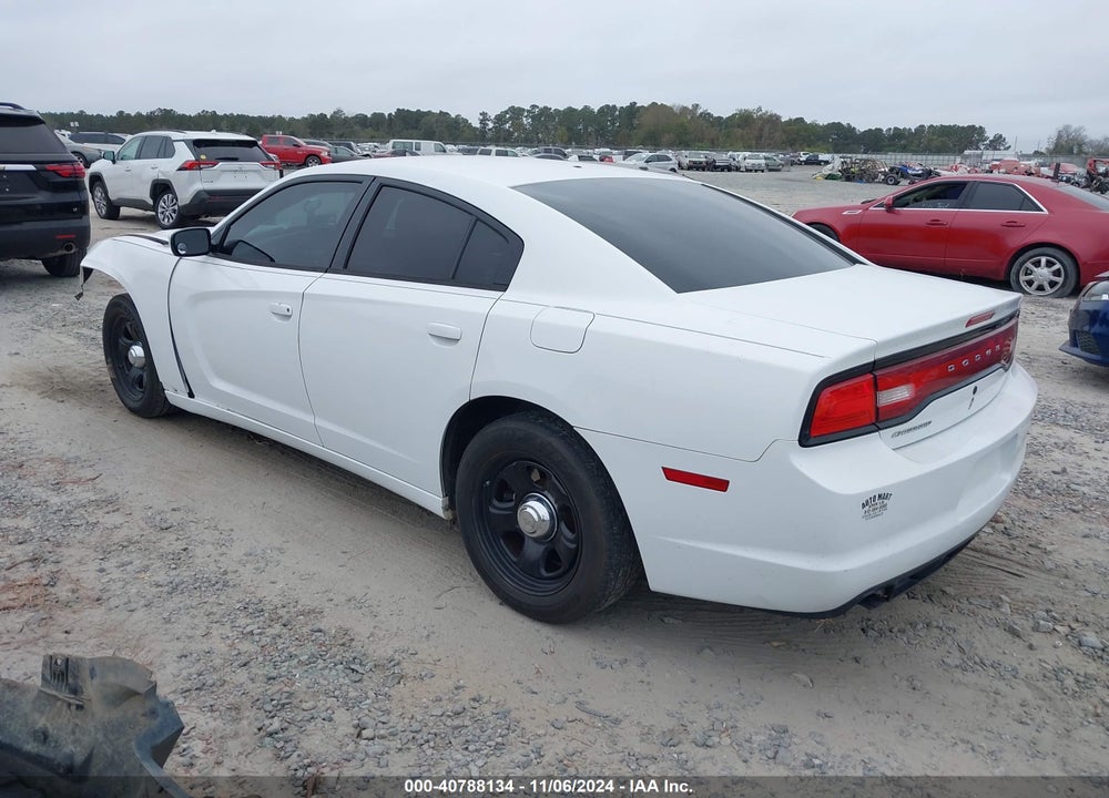 2014 DODGE CHARGER POLICE VIN: 2C3CDXAG0EH193571