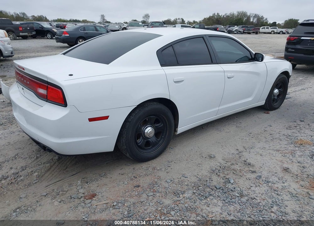 2014 DODGE CHARGER POLICE VIN: 2C3CDXAG0EH193571